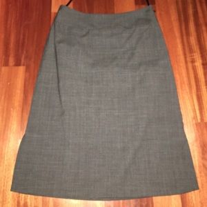 Banana Republic A-line skirt with side slits
